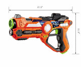 2PK Laser Tag Gun Multiplayer Laser Blaster Gun Indoor Outdoor Lasertag Gun Set