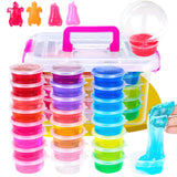 Slime Kit Putty Set Mould Case Foam Beads Charms Styrofoam Balls Tools DIY Slime