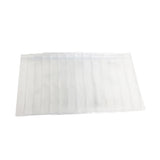 10PK 8.2"X5.6" Clear PVC Transparent Zip Lock Resealable Zip Bag for Art Prints 18488-POUCH-10PK