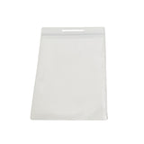 10PK 8.2"X5.6" Clear PVC Transparent Zip Lock Resealable Zip Bag for Art Prints 18488-POUCH-10PK