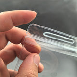 10PK 8.2"X5.6" Clear PVC Transparent Zip Lock Resealable Zip Bag for Art Prints 18488-POUCH-10PK