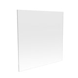 1/8 THICK 10.5x10.5 Clear Acrylic Sheet Slab Cast Plastic Plexiglass Square 18492