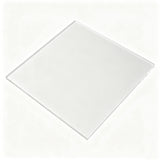1/8 THICK 10.5x10.5 Clear Acrylic Sheet Slab Cast Plastic Plexiglass Square 18492