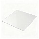 1/8 THICK 10.5x10.5 Clear Acrylic Sheet Slab Cast Plastic Plexiglass Square 18492