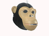Used Monkey PVC Mask Costume Accessory Child KidsAdult Jungle Animal Holloween