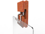 Pegwall Slatwall Hook, 1 Wide x 0.9 High x 0.5 Deep, Small Metal Hook 18529