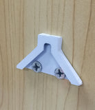 FixtureDisplays Picture Frame Hanging Hardware Picture Hanger Kit 18531 WHITE