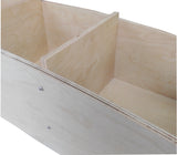 Wooden Bookcase Versatile Book Rack Bookshelf Bookwell Book Organizer Natural