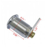 Cam lock cabinet door locker drawer file donation suggestion key drop check rent