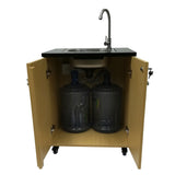 Portable Sink Self Contained Hand Wash Station Mobile Sink Water Fountain w/Pump 18536