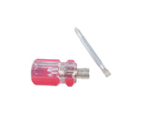 Dual-use Stubby Screwdriver Philips  (#2) and Flat Head Driver Tool 3 Long, Great for tiny small spaces such as Sewing Machine