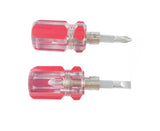 Dual-use Stubby Screwdriver Philips  (#2) and Flat Head Driver Tool 3 Long, Great for tiny small spaces such as Sewing Machine