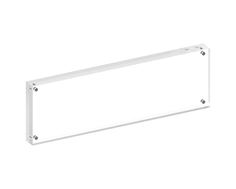 3.5x11 Name Tag Holder Sign Holder Picture Frame Logo Block Signage High End 18606