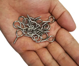 Small Eyelet Screws Eye Hooks Self Tapping  Ring  Eyelet Screw Hooks Hoop Screw