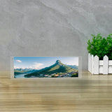 12.25 X 3.5" Clear Acrylic Sign Holder Picture Frame Film Strip Display Name Tag Placement 0.39" Thick 18610