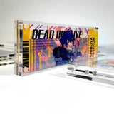 12.25 X 3.5" Clear Acrylic Sign Holder Picture Frame Film Strip Display Name Tag Placement 0.39" Thick 18610