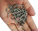 Small Eyelet Screws Eye Hooks Self Tapping  Ring  Eyelet Screw Hooks Hoop Screw