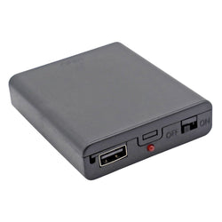 FixtureDisplays® 4 X 1.5V AA Battery Holder, Battery Case with Switch 18612-BATTERY HOUSING USB Type-A Female Tip