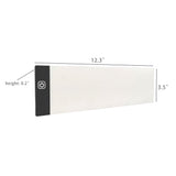12X3.5" Mini LED Light Panel Backlit Signage Trace Artwork Film Display Name Tag 18612 Mini Light Panei