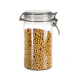Wire Clasp PET Jar 1000 ml Spice Jar Seal Paint Oil Storage Jar Container Lock