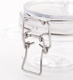 Wire Clasp PET Jar 350 ml Spice Jar Seal Paint Oil Storage Jar Container Lock