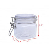 Wire Clasp PET Jar 400 ml Spice Jar Seal Paint Oil Storage Jar Container Lock