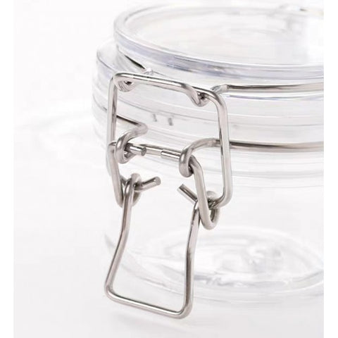Wire Clasp PET Jar 450 ml Spice Jar Seal Paint Jar Oil Storage Plastic Mason Jar
