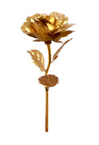 24K Golden Foil Artificial Rose Flower Best Gift, Handcrafted and Last Forever