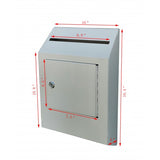 Metal Donation Suggestion Rent Check Box Tithe Prayer Collection Cash Key Drop