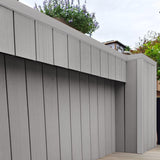 Wood-Plastic Composite Weatherstrip Door Bottom 9.84 ft. X 1.96" X 1.96" Ebony 18723.Make to order 3 months lead time.
