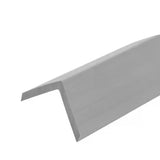 Wood-Plastic Composite Weatherstrip Door Bottom 9.84 ft. X 1.96" X 1.96" Ebony 18723.Make to order 3 months lead time.