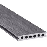 10 ft. X 5.5" Wood-Plastic Composite (WPC) Flooring, Waterproof Outdoor Flooring 18724