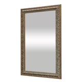 26X42X1.5" Vintage-Style Glass Mirror Portrait Landscape Classic Wood Frame 18732-FRAME