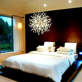 Dandelion Crystal Chandeliers 12Light Firework Modern Light Fixtures 22"Diameter 18744