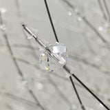 Dandelion Crystal Chandeliers 12Light Firework Modern Light Fixtures 22"Diameter 18744