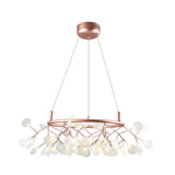 54 lights Plug in Sputnik Chandelier Acrylic Lampshade Contemporary LightFixture 18745