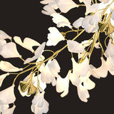 18 Lights Ginkgo Branch Leaves Chandelier Lamp Modern Luxury Petal Staircase 18746