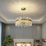 Modern Round LED Crystal Chandelier Contemporary Luxury Chandelier Light Fixture Make to order 3 months Lead 18751