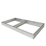 48x25x4" Stainless Steel Stove Housing Frame Holder Convert 2X24" Cooktops to 48 18757-48" Frame
