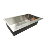 29.5L X 18W X 7.9H Rectangular 304 Stainless Steel Undermount Kitchen Sink 18761-750mm Sink