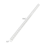 2PK Dual Track Upright Wall Shelving Dual Shelf Tracks Shelving System 18764A-2 Column Standard