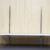 2PK Dual Track Upright Wall Shelving Dual Shelf Tracks Shelving System 18764A-2 Column Standard