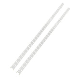 Dual Track Wall Shelf System 40x16 w/ 4 Brackets 4 MDF Shelves Storage Kit 18764+4x18765+4x18766