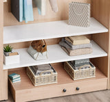 FixtureDisplays® 40" x 16" White Melamine MDF Shelf, 3/4" Nominal Thick 18766-40X16" shelf