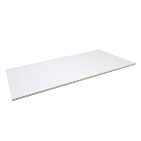 FixtureDisplays® 40" x 16" White Melamine MDF Shelf, 3/4" Nominal Thick 18766-40X16" shelf