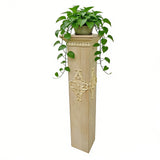 11.6x11.6x52" Decorative MDF Newel Stair Post White Primed Custom 18772-new