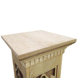 FixtureDisplays? 12 x 12 x 42 Decorative MDF Stair Post with Hidden Door 18772 18772