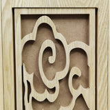 FixtureDisplays? 12 x 12 x 42 Decorative MDF Stair Post with Hidden Door 18772 18772