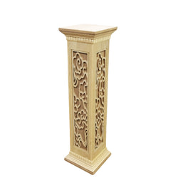 11.6 X 11.6 X 52 Customizable Solid Wood Newel Post - Decorative Staircase Post 18772 Pillar