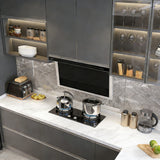 11.81inch X 11.81inch Quartz Stone Countertop Slab 1.18inch Thick Durable Panel 18773
